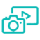 Artificial intelligence brain logo