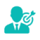 Artificial intelligence brain logo